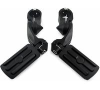 Reposapiés para SPO&rtster XL para Dyna Softail Pedales Reposa Pedal Moto Reposapiés Motocicleta Ajustables 32 Mm Choque Protección Motor Reposapiés Delanteros