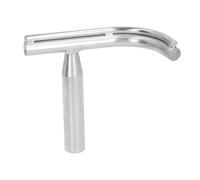 Reposapiés para torno de madera en forma de J, soporte para herramientas de torneado de madera de acero aleado para base de torno de 25 mm, con un vano de 6,5 pulgadas y diseño