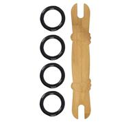 Reposapiés para trona | Reposapiés de madera para comedor | Reposapiés universal para niñas mientras come y se sienta