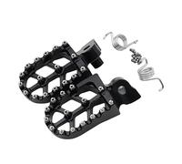 Reposapiés Pedal Clavija Pie CNC Motocicleta para YZ 85 125 250 para YZ250F para YZ426F para YZ450F para YZ250X para YZ250FX para YZ450FX Reposapiés Delanteros(Negro)