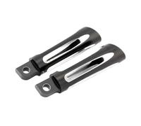 Reposapiés Pedal De Estribo Delantero Y Trasero Para Sportster 883/1200 XL, Road King, Dyna, Para Fatboy, V-Rod, XG750/XG500(Black White)