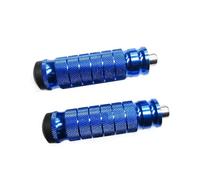 Reposapiés Pedales 1 Par Universal 8MM CNC Plegable Modificado Motocicleta Reposapiés Reposapiés Pedal Estriberas Pedales(7)