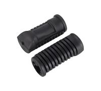 Reposapiés Pedales 2 Uds para CG125 para CG 125 Clavijas De Pie Negras para Motocicleta Cubierta De Pedal De Goma Almohadilla Reposapiés Estriberas Pedales