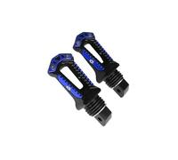 Reposapiés Pedales Accesorios Antideslizantes De Modificación del Pedal Trasero De La Motocicleta De Aleación De Aluminio Universal Estriberas Pedales(1)