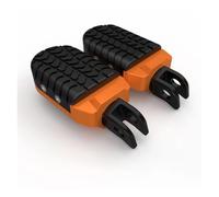 Reposapiés Pedales De Motocicleta Reposapiés Delanteros Para CRF1000L CRF1100L AFRICA TWIN ADV/DCT MSX125/GROM XL750 TRANSALP MONKEY125(Naranja,A)