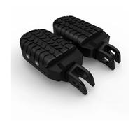 Reposapiés Pedales De Motocicleta Reposapiés Delanteros Para CRF1000L CRF1100L AFRICA TWIN ADV/DCT MSX125/GROM XL750 TRANSALP MONKEY125(Negro,A)