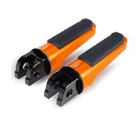 Reposapiés Pedales De Motocicleta Reposapiés Delanteros Para MSX125 CBR650R VTR1000 SP1 SP2 CBR600RR CB CBR 1000R 300R CB125R CBR250R CBR650F CBF1000 600(Naranja)