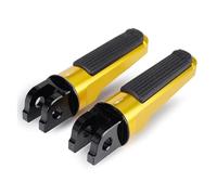 Reposapiés Pedales De Motocicleta Reposapiés Delanteros Para MSX125 CBR650R VTR1000 SP1 SP2 CBR600RR CB CBR 1000R 300R CB125R CBR250R CBR650F CBF1000 600(Oro)