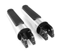 Reposapiés Pedales De Motocicleta Reposapiés Delanteros Y Traseros Para Motocicleta, Compatibles Con S1000R 2014-2019 Y S1000RR 2009-2019.(Plata,Front)