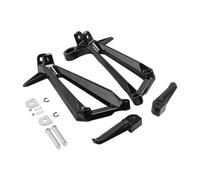 Reposapiés Pedales De Motocicleta Reposapiés Traseros Para Pasajero De Motocicleta, Compatible Con YZFR3 YZF-R3 2015-2025 Y MT03 2020-2024(Negro)