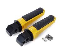 Reposapiés Pedales De Motocicleta Reposapiés Traseros Para Pasajero Para CBR650F (2014-2019), CBR500R, CBR650R NC 700, 750 S/X, NC750S/X, VFR800F Y Crossrunner.(Oro)