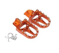 Reposapiés Pedales de pie de la motocicleta anchos bicicleta de tierra para KTM EXC EXC-F XC-F XCF-W SX-F 690 125 150 530 1050 1090 1190 1290 ADVENTURE ENDURO SMC para BETA