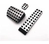 Reposapiés Pedales Para Benz W124 W202 W203 W140 W208 W210 W211 W220 C43 E55 CL55 S55 E320 C208 A208 Pedal de freno pedal coche EN Almohadilla Interior Automotriz(AT 3 PC WITHOUT FOOT)
