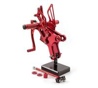 Reposapiés Pedales para CBF150 para CBF 150 para CB190R para CB 190R para CB 190 R CNC Reposapiés Trasero De Motocicleta Reposapiés Pedal Estribo Trasero Estriberas Pedales(6)