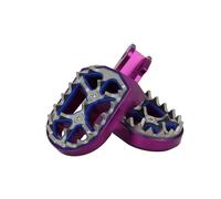 Reposapiés Pedales Para TALARIA MX3 4 5 Bicicleta De Cross Eléctrica Estriberas(Púrpura)