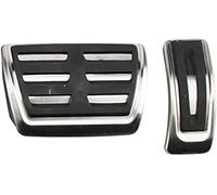 Reposapiés Pedales Para VW TOUAREG 2019 2020 Pedal de coche freno descanso EN PEDALES PLACA ACELERATOR FRENO PEDAL PADRES Pegatinas Estilo Interior automotriz(2pcs)