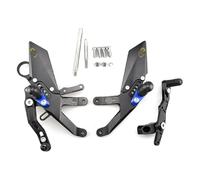 Reposapiés Pedales Traseros Ajustables Para Motocicleta Estriberas Palanca Cambios Freno Kit Para S1000RR 2015 2016 2017 2018
