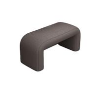 Reposapiés pequeño, reposapiés Rectangular de Piel sintética, Taburete Zapatero con Estructura de Madera Maciza, Ideal for Sala de Estar, Dormitorio, Entrada, Oficina.(Color3,120cm)