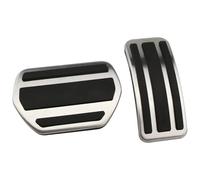 Reposapiés Placa Almohadillas Para Pedales Coche Cubierta Para Pedal Apoyo Para Peugeot 207 301 307 208 2008 308 408(B)