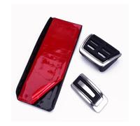 Reposapiés Placa Para Asiento León 5F MK3 Para Skoda Para Octavia A7 Para A3 Q2 Juego Cubierta Pedal Muerto Freno Combustible Pasta Descanso(Paste rest AT)