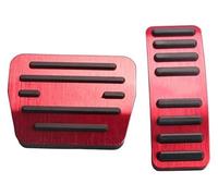 Reposapiés Placa Para Chery Para Tiggo 7 8 2 3X 4 Para Pro Para Max 2021-2024 Cubierta Antideslizante Para Pedales De Acelerador Y Freno(AT Red)