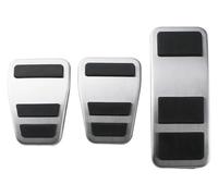 Reposapiés Placa Para Ecosport 2012-2023 Para Fiesta MK8 2013-2023 Para Puma 2019-2023 Cubiertas Para Pedales Freno Acelerador Accesorios Acero Inoxidable Para Coche(MT)