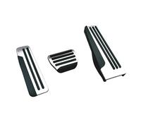 Reposapiés Placa Para Infiniti G25 G35 G37 Q50 Q60 EX25 QX50 QX70 EX FX M25 Q60S Acelerador Pedal De Freno Reposapiés Funda Almohadillas Trim Accesorios(Footrest And AT 2pcs)