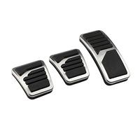 Reposapiés Placa Para Mitsubishi L200 L 200 2015-2021 En MT Protector De Pedales Coche Cubierta Protección Pedal Automático Acero Inoxidable(MT 3Pcs)