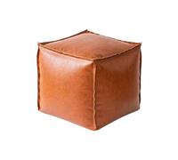 Reposapiés plegable - Banco otomano de piel de 40 cm | Almacenamiento multiusos | Para dormitorio, salón, dormitorio y apartamento | Silla con baúl de juguete | Uso doméstico y en Uf