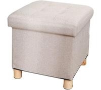 Reposapiés plegable con compartimento oculto para sala de estar y patio