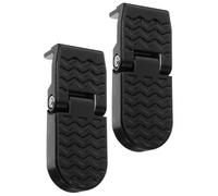 Reposapiés Plegable Trasero para Bicicleta Eléctrica de Montaña | Aleación de Aluminio Negra, Antideslizante, Estabilidad Extra, para Usuario Trasero y Patinete