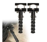 Reposapiés Plegable Universal para Motocicleta para Royal Enfield Himalayan 2018-2019, Compatible con Carshbar De 22-28 Mm