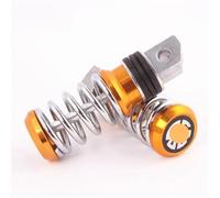 Reposapiés Plegables 1 Par Reposapiés Resorte Motocicleta Reposapiés Delanteros Antideslizantes Estriberas Scooter para para Sukuzi Etc. Pedales De Moto