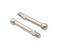 reposapiés plegables para antideslizante Estribera Pasador de estribo delantero compatible con Yamaha YZF-R125, R25, R3, MT125, MT25, MT03, MT09, FZ09, MT07, FZ6. Pedal de reposapiés para conductor.