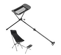 Reposapiés portátil resistente extensible portátil | Tumbona reposapiés taburete para viajes, piscina, picnic, pesca, senderismo, niños, adultos, césped, terraza