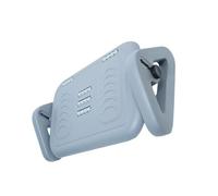 Reposapiés portátil y reversible para almacenamiento y uso accesibles para oficina, hogar, viajes, reposapiés antideslizante