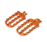 Reposapiés Reposapiés Extendidos Motocicleta Apoyapiés Para 390 Para Adventure Para ADV 2020-2022 Apoyapiés Agrandados Aluminio CNC Reposapiés Delanteros (Color : Naranja)