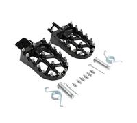 Reposapiés Reposapiés Pedales Motocicletas Para MONKEY 125 2020-2022 2023 2024 MSX125 Para GROM 125 2013-2022 2023 2024(Negro)