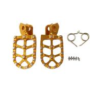 Reposapiés Reposapiés Pedales Reposapiés para Yamaha Tenere 660 XT660Z XT660R para Suzuki RMZ250 RMZ450 RMX450Z RM125 para Coleman CT200EX(Gold)