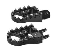 Reposapiés Repuesto Para Suzuki 2000-2024 DRZ400S DRZ400SM DR-Z 400S 400SM Apoyapiés Reposapiés Plataforma De 57mm Ancho Resistentes Al Óxido(Black)