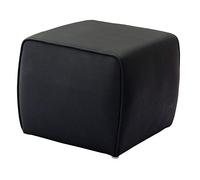 Reposapiés tapizado, cómodo taburete de sofá con material respetuoso con el medio ambiente, fácil de limpiar, banco de zapatos, capacidad de 150 kg, 50 x 50 x 45 cm