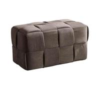 Reposapiés tapizado de tela de pana, cómodo banco acolchado para dormitorio, sala de estar, vestíbulo y pasillo