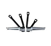 Reposapies Trasero Accesorios motocicleta 2 uds aluminio estriberas piezas universales Pedales antideslizantes