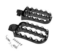 Reposapies Trasero Ajuste para Kawasaki KLR 650 87-24/estriberas aluminio reposapiés soportes bajada 1" Pedales antideslizantes(Footpegs 1987-2024)