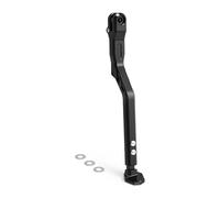 Reposapies Trasero Ajuste para Surron Light Bee XS Ebike, paquete soporte reposapiés, soporte Pedal, Kit de soporte pie lateral Pedales anchos(Black Kickstand)