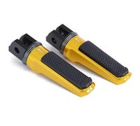 Reposapies Trasero Ajuste para Yamaha MT07 MT09 XSR700 XSR900 XJ6 FZ6 FAZER S2 clavijas pie traseras delanteras Pedal pasajero Pedales antideslizantes(C(Front))