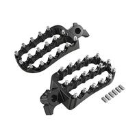 Reposapies Trasero Ajuste para Yamaha Tenere 700 2019-2024 Pedal palanca freno reposapiés Pedales anchos(Foot Pegs BK)