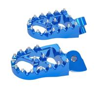 Reposapies Trasero Ajuste para Yamaha YZ250F 450F WR250F 450F 2003-2023 YZ250FX 450FX 2016-2023 Pedales reposapiés palanquilla 57mm ancho Pedales antideslizantes