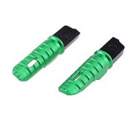 Reposapiés Trasero Antideslizante De Aluminio CNC Para Motocicleta Para Ducati Scrambler 400/800/1100/Sport Monster 696 795 796 797 1100 1200(Verde)