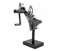 Reposapiés Traseros Ajustables De Aluminio para Motocicleta para Buell XB12S XB9R XB12R XB9S 2002-2022 Pie Motocicleta Estriberas(7)